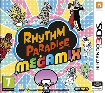 Rhythm Heaven Megamix (Europe) (En,Fr,De,Es,It) box cover front